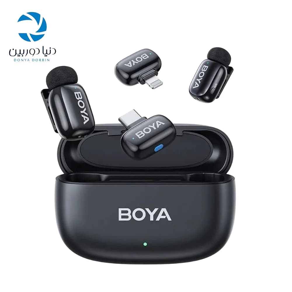 میکروفون بی سیم بویا Boya Wireless Microphone Mini 2-01 — تصویر ۱۰