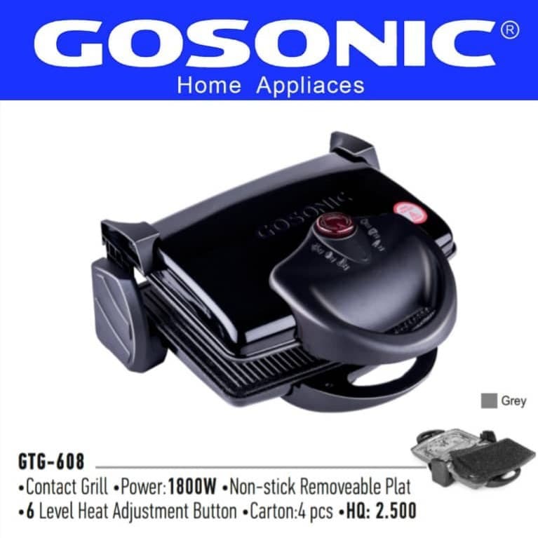 ساندویچ ساز و کباب پز گاسونیک GTG-608 — تصویر ۷