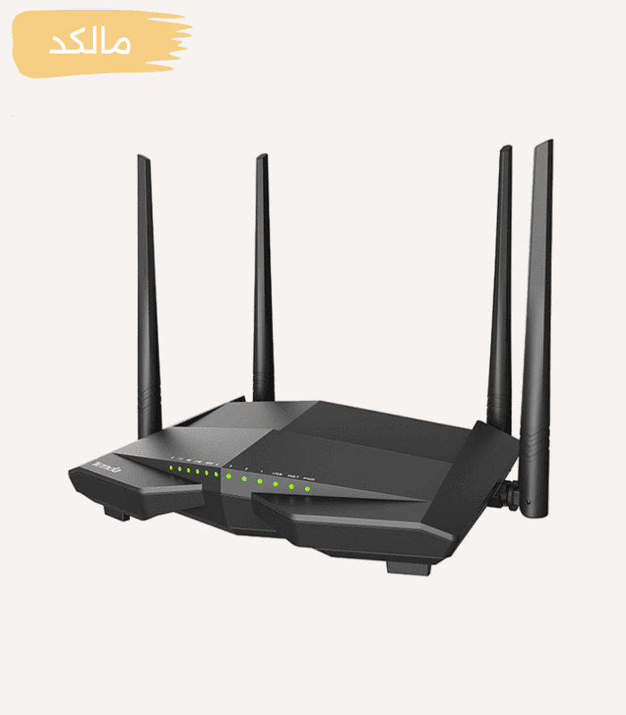 مودم روتر VDSL/ADSL بیسیم AC1200 تندا مدل V12 — تصویر ۳