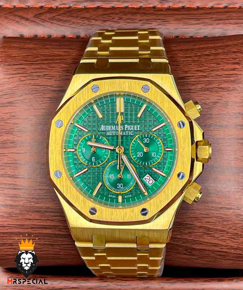 ساعت مچی مردانه اودمار پیگه طلایی AUDEMARS PIGUET ROYAL 4415 — تصویر ۲