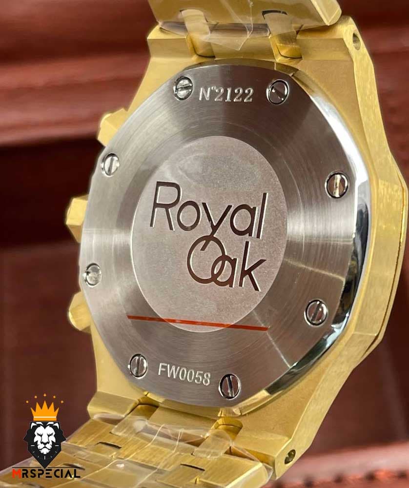 ساعت مچی مردانه اودمار پیگه طلایی AUDEMARS PIGUET ROYAL 4415 — تصویر ۵