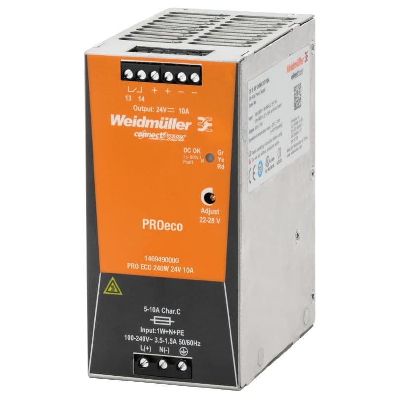 منبع تغذیه وایدمولر 10 آمپر ( PRO ECO 240W 24V 10A) 1469490000