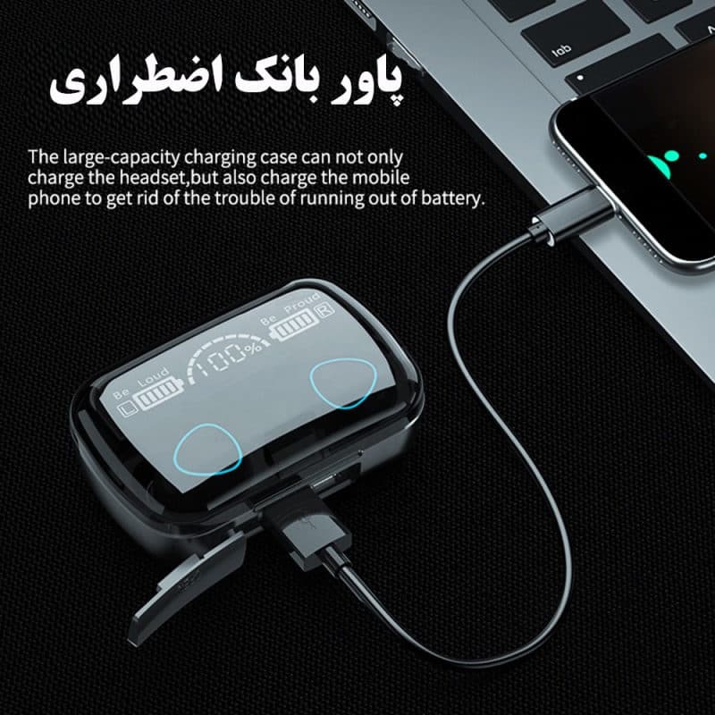هدفون بلوتوثی M10 — تصویر ۵