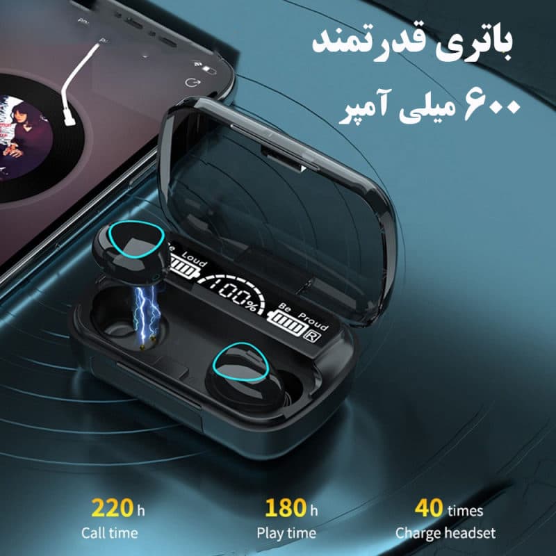 هدفون بلوتوثی M10 — تصویر ۳