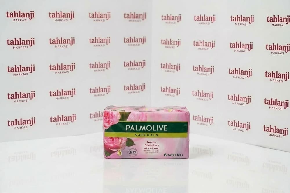 صابون پالمولیو Palmolive Naturals Tender Sensation با رایحه شیر و روغن گل رز – بسته 6 عددی