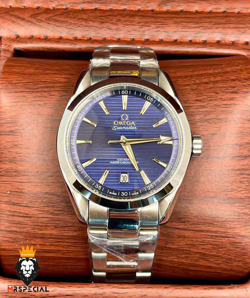 ساعت امگا مردانه مدل سیمستر اتوماتیک استیل صفحه ابی OMEGA SEAMASTER 1475 — تصویر ۴