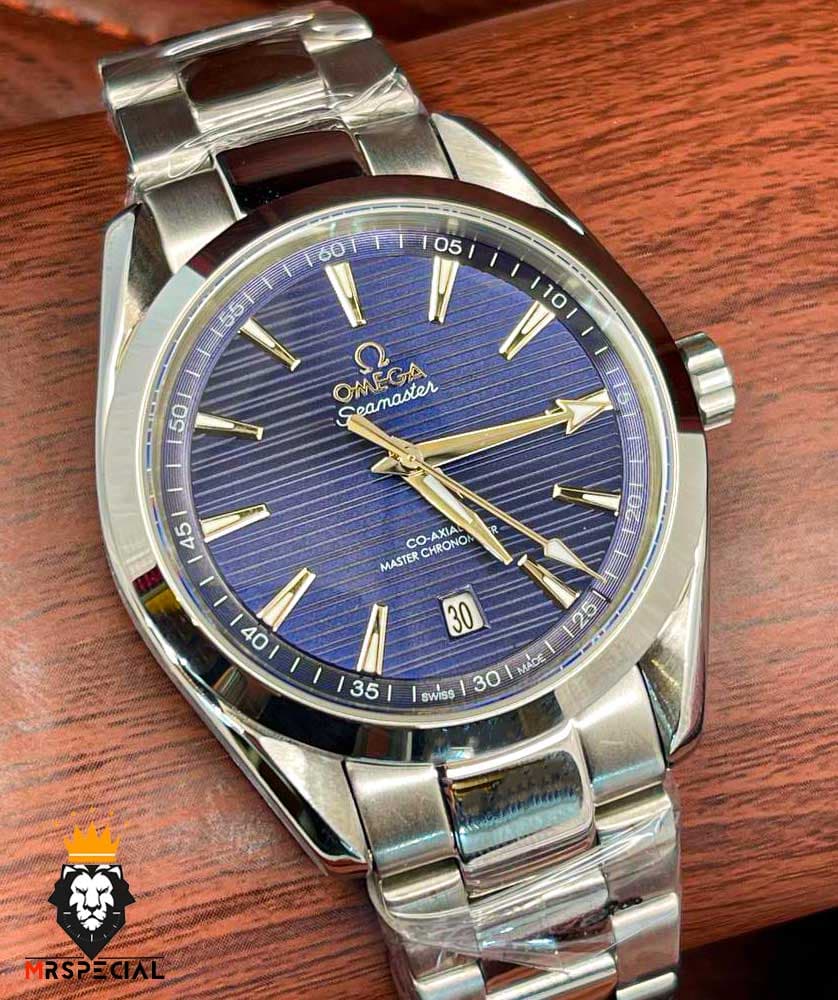 ساعت امگا مردانه مدل سیمستر اتوماتیک استیل صفحه ابی OMEGA SEAMASTER 1475 — تصویر ۳
