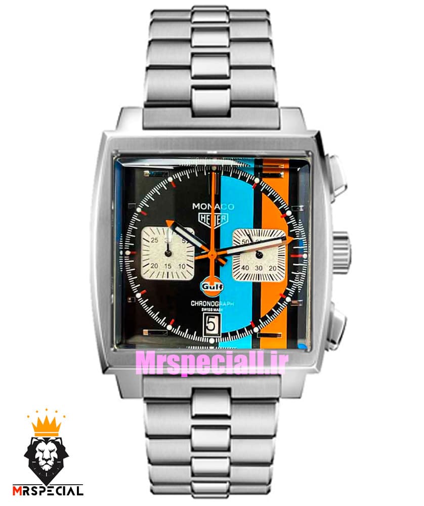 ساعت مچی مردانه تگ هویر موناکو استیل کرنوگراف Tag Heuer monaco 8965