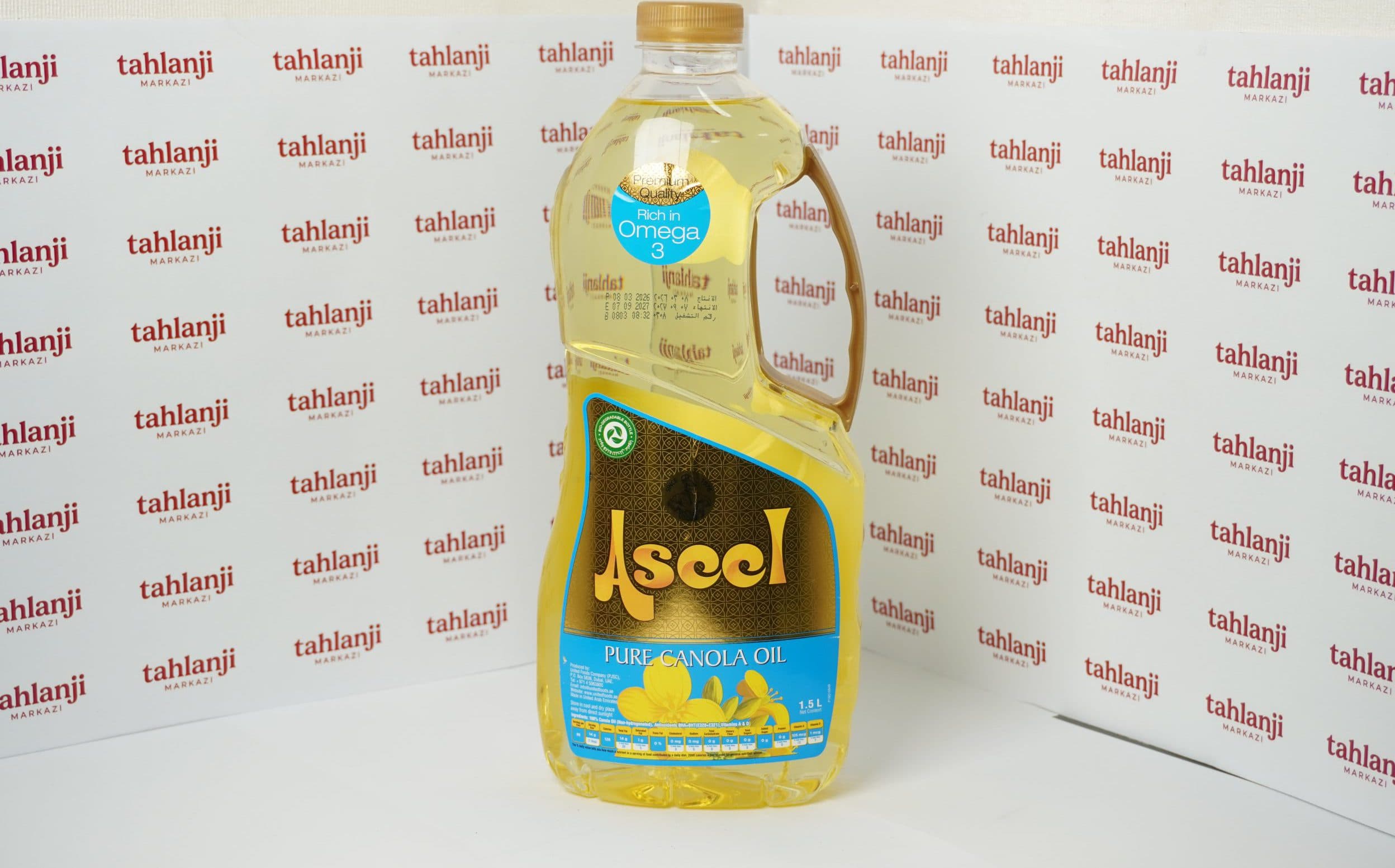 روغن مایع کانولا پیور اصیل 1.5 لیتری — تصویر ۳