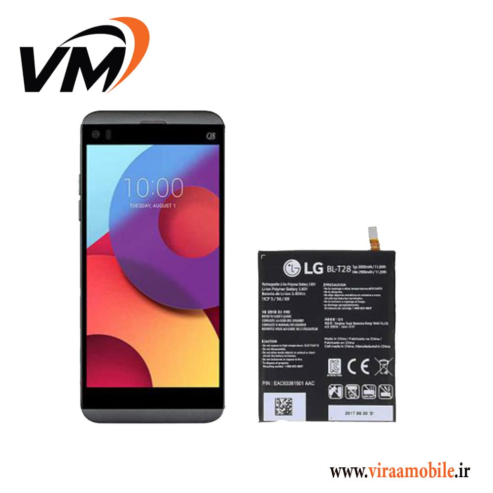 باتری اصلی ال جی LG Q8 2017 – BL-T28 — تصویر ۳