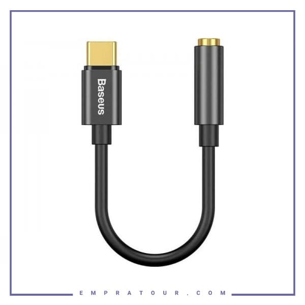 مبدل تایپ سی به صدا بیسوس Baseus Type-C to 3.5mm L54 Adapter CATL54-01