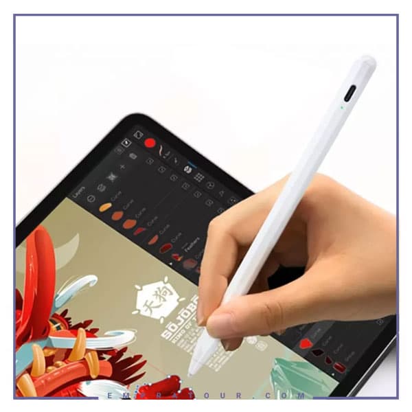 قلم لمسی 2 در 1 آیپد جویروم Joyroom 2 IN 1 Modes Anti-Mistouch Capacitive screen JR-K12 — تصویر ۸