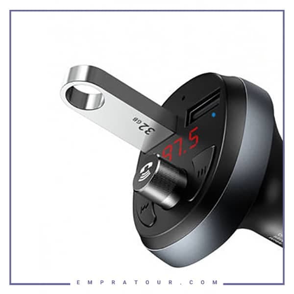 شارژر فندکی با قابلیت پخش موسیقی و تماس مک دودو Mcdodo Car Charger Blutooth FM Transmitter CC-6880 — تصویر ۹