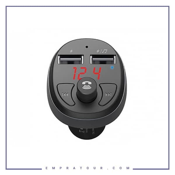 شارژر فندکی با قابلیت پخش موسیقی و تماس مک دودو Mcdodo Car Charger Blutooth FM Transmitter CC-6880 — تصویر ۷