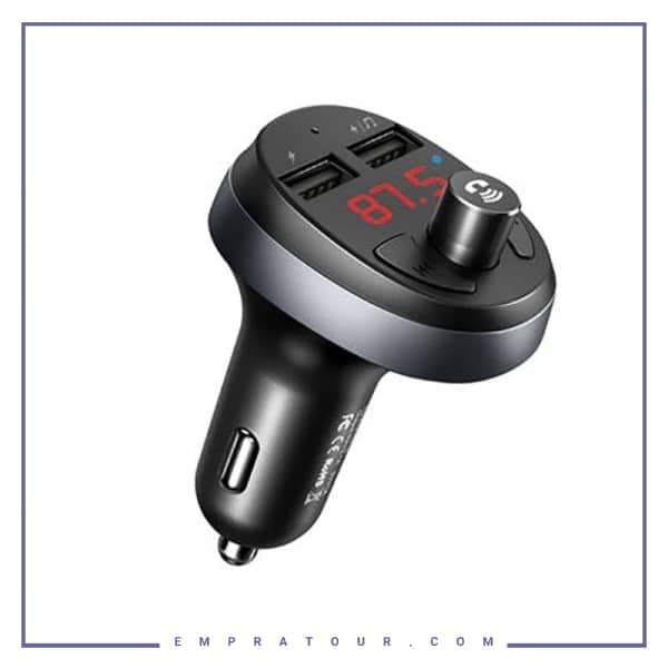 شارژر فندکی با قابلیت پخش موسیقی و تماس مک دودو Mcdodo Car Charger Blutooth FM Transmitter CC-6880