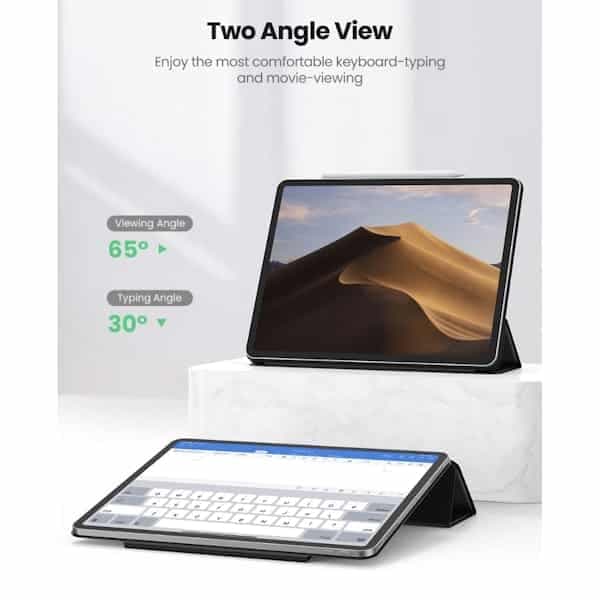 قاب محافظ دو طرفه مغناطیسی برای آیپد “iPad Pro 11 یوگرین مدل LP383 کد 80904 با شکاف قلم