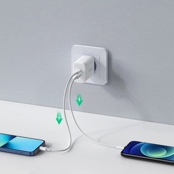شارژر دیواری 40 وات با دو پورت USB-C یوگرین مدل CD243 — تصویر ۳