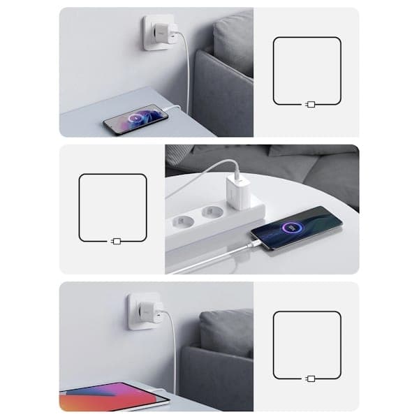 شارژر دیواری 40 وات با دو پورت USB-C یوگرین مدل CD243 — تصویر ۵