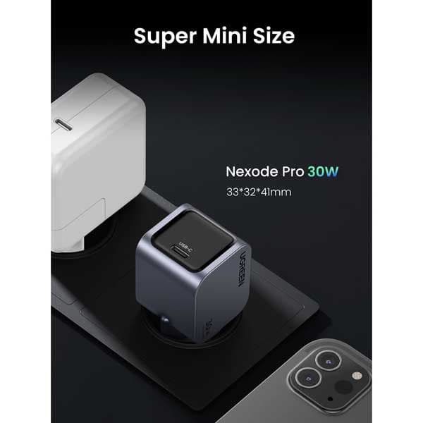 شارژر 30 وات Nexode Pro یوگرین مدل X703 کد 35006 — تصویر ۸