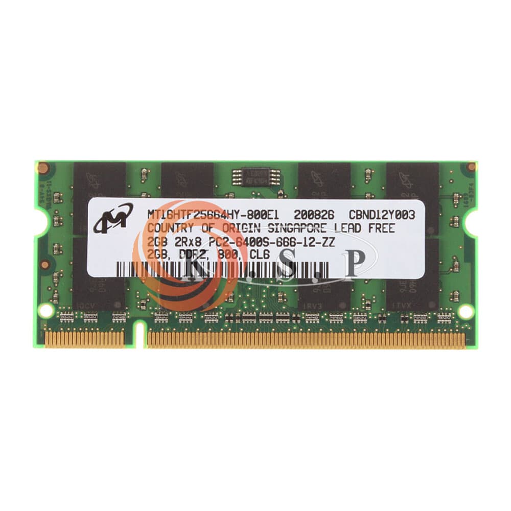 رم لپ تاپ Ram Micron 2G DDR2 PC2 5300 — تصویر ۳