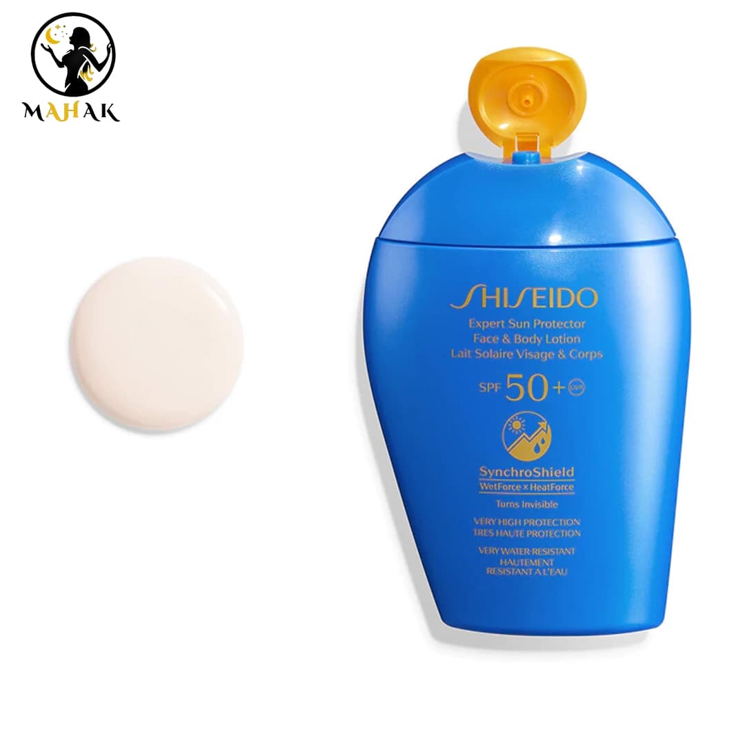 لوسیون ضد آفتاب شیسیدو مدل اکسپرت SPF50 حجم 150 میل — تصویر ۱۱