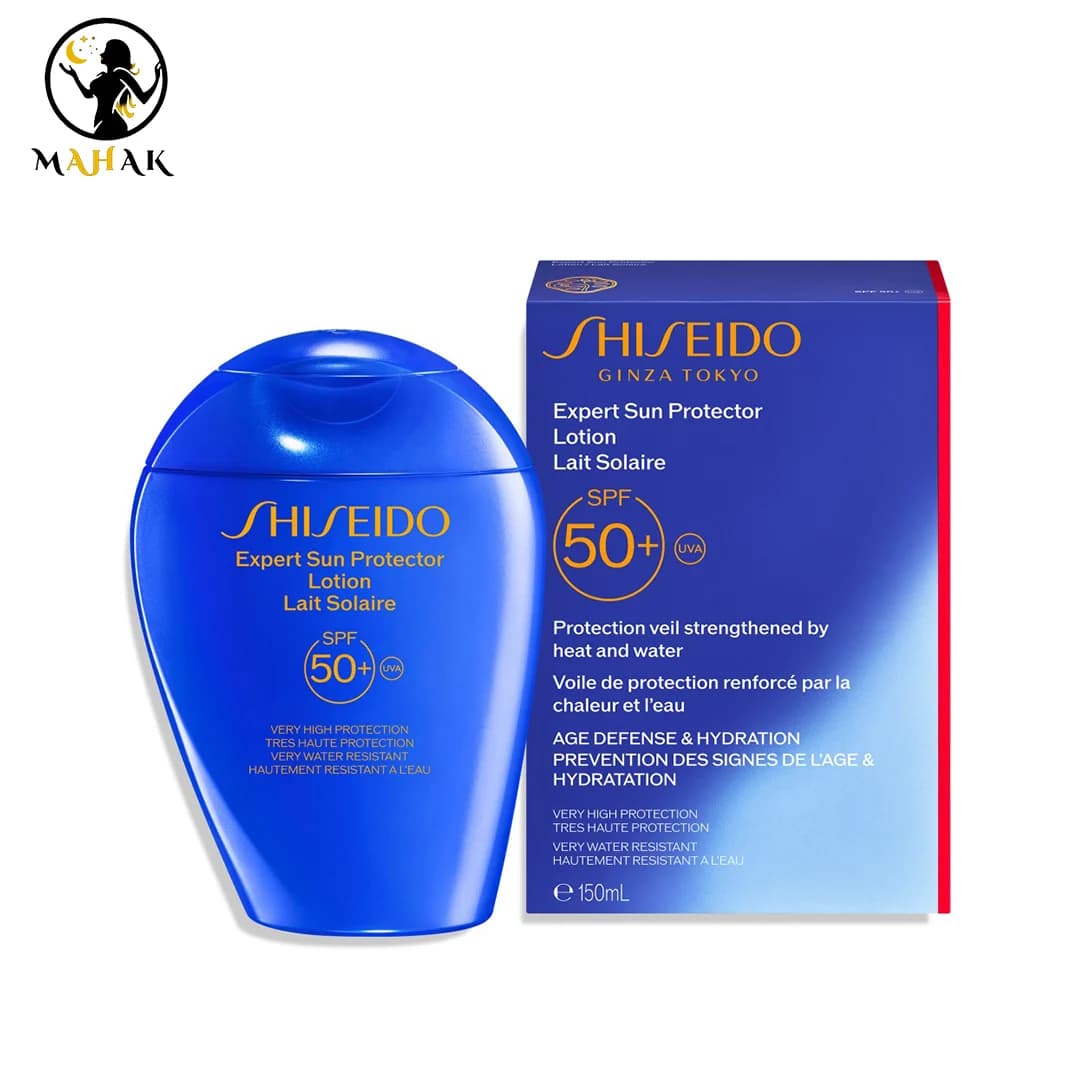 لوسیون ضد آفتاب شیسیدو مدل اکسپرت SPF50 حجم 150 میل — تصویر ۹