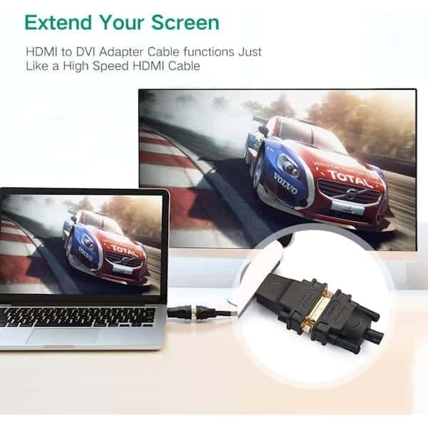 تبدیل HDMI به DVI (24+5) یوگرین کد 20123 — تصویر ۶