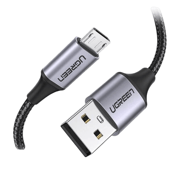 کابل شارژ و دیتا 2.4 آمپر Micro USB Male به USB 2.0 A Male یوگرین مدل US290