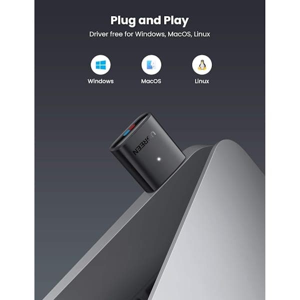 فرستنده بلوتوث USB یوگرین مدل CM408 کد 10928