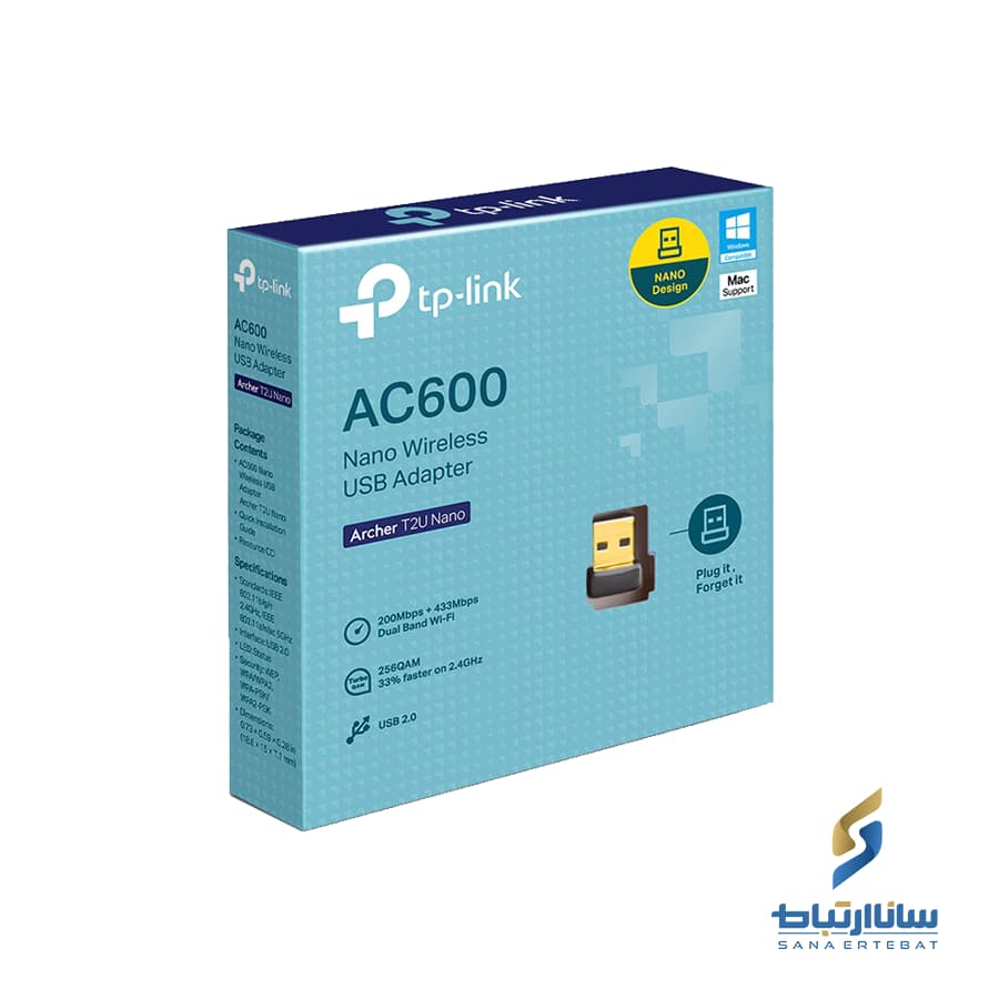 کارت شبکه AC600 تی پی لینک ARCHER T2U NANO — تصویر ۷