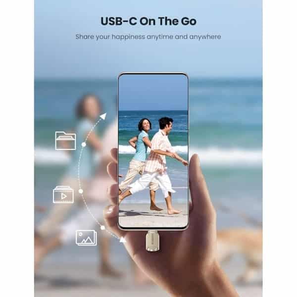رم ریدر USB-C یوگرین مدل CM331 کد 80124 — تصویر ۵
