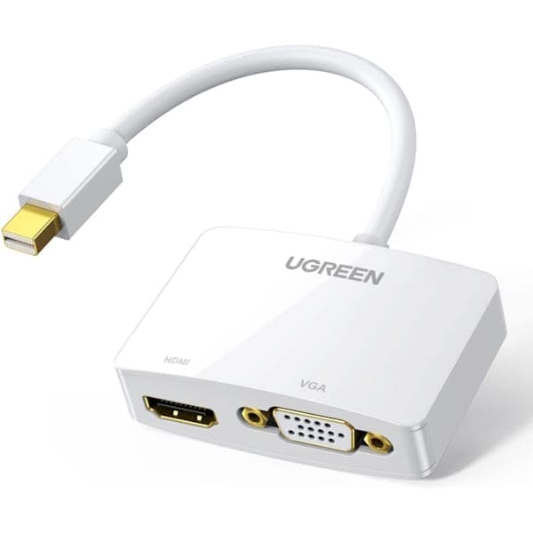 تبدیل Mini DisplayPort به VGA و HDMI یوگرین مدل MD108 کد 10427