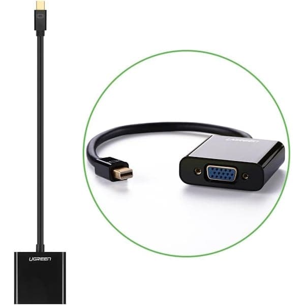 تبدیل Mini DisplayPort به VGA یوگرین مدل MD113 کد 10459