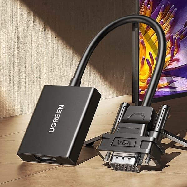 تبدیل VGA Male به HDMI Female یوگرین مدل CM513 کد 50945