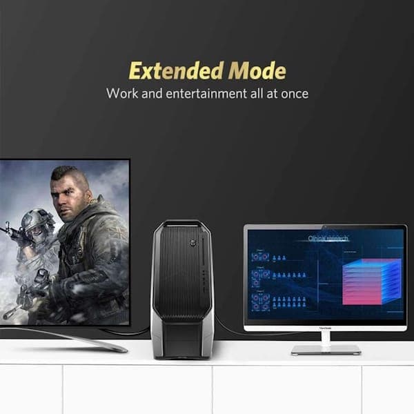 کابل تبدیل DisplayPort به VGA یوگرین مدل DP105 کد 10247 — تصویر ۳