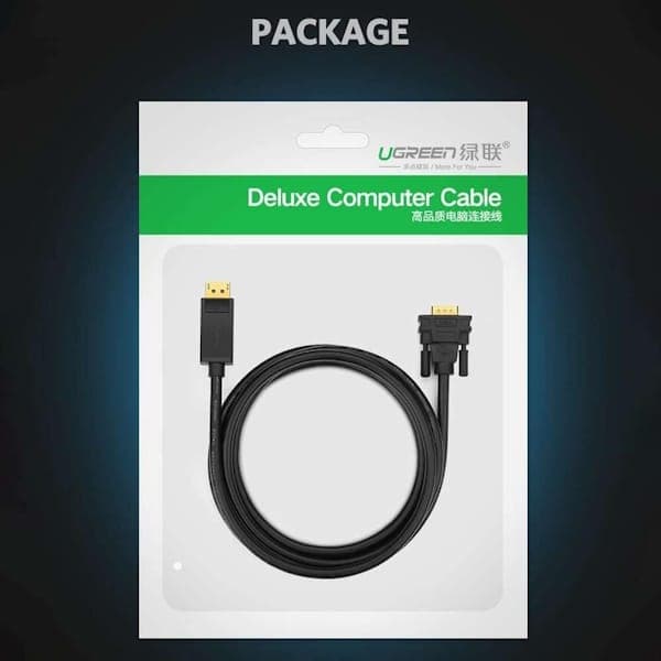 کابل تبدیل DisplayPort به VGA یوگرین مدل DP105 کد 10247 — تصویر ۸