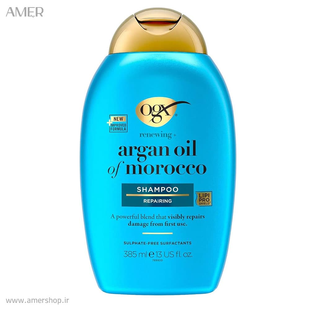 شامپو آبرسان او جی ایکس مدل Argan Oil Of Morocco حجم 385 میل — تصویر ۱۱