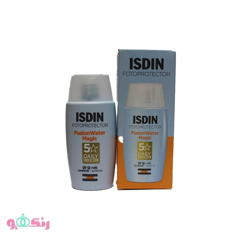 ضد آفتاب ایزدین مدل فیوژن واتر مجیک حاوی SPF50 حجم 50 میل — تصویر ۱۰