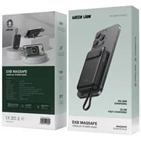 پاوربانک گرین لاین DXB MagSafe 10000mAh با شارژ بی‌سیم 15W و PD 20W — تصویر ۵