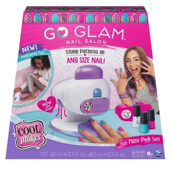 ست طراحی ناخن یووی استمپر Go Glam — تصویر ۹