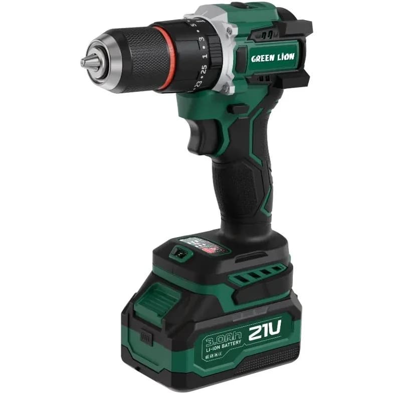 دریل چکشی شارژی گرین لاین مدل GD-15 Pro Drive GNGD15D18VGN