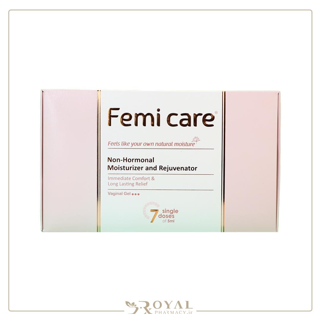 ژل مرطوب کننده واژینال 5 میل 7 عددی آرین سلامت – فمی کر — تصویر ۶