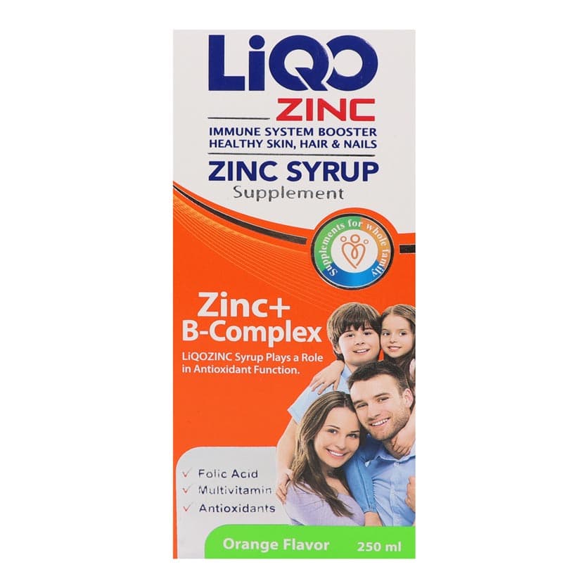 زینک + ب کمپلکس شربت 250 میل ابیان فارمد – لیکو زینک
