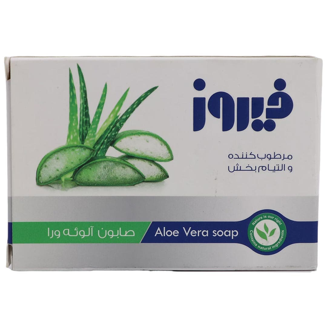 صابون مرطوب کننده و التیام بخش آلوئه ورا 120 گرم فیروز