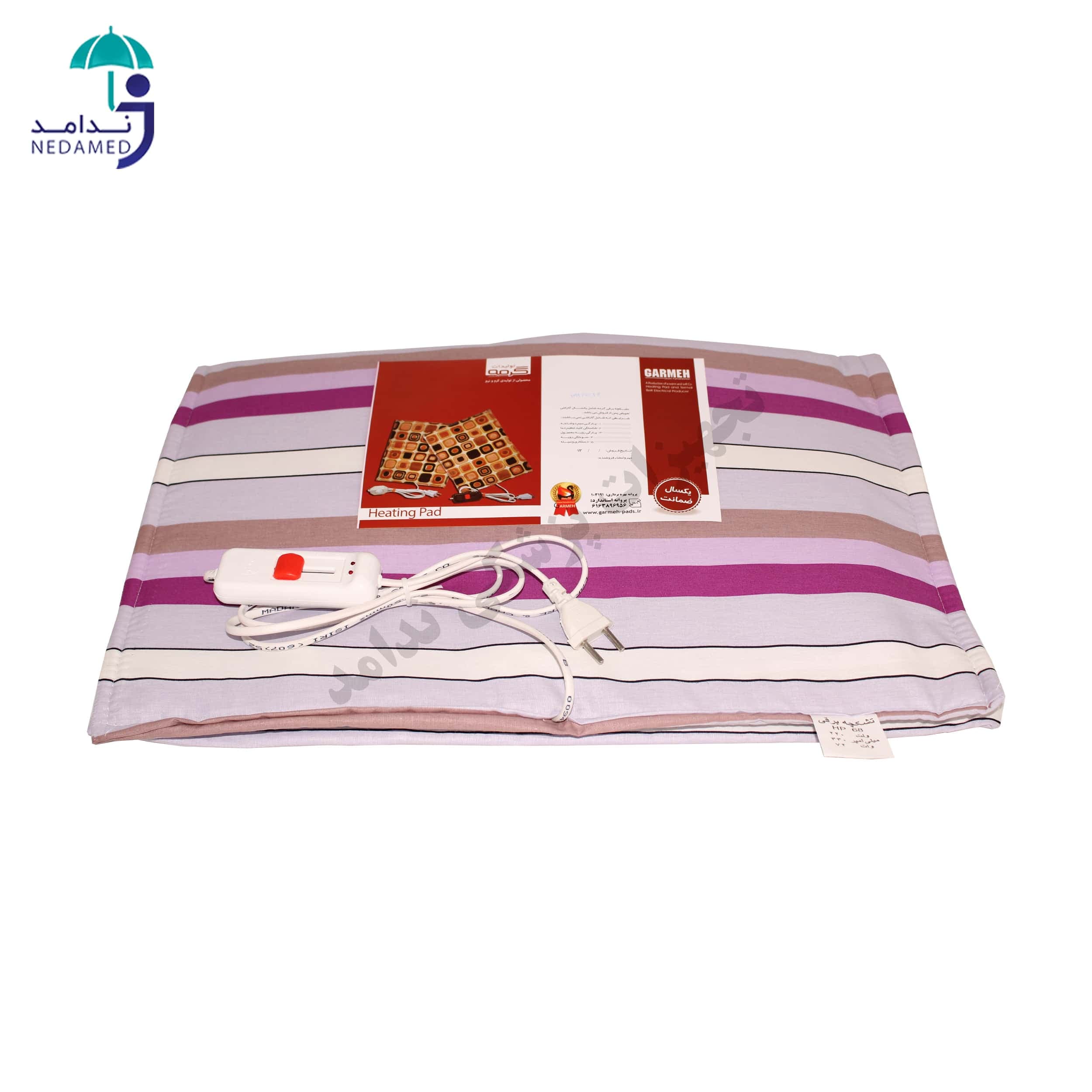 تشک برقی گرمه ابعاد 80*60