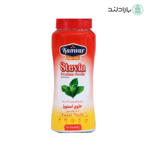 پودر شیرین کننده بدون قند استویا کامور – 250 گرم