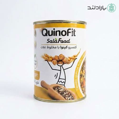 کنسرو کینوا با مخلوط غلات کینوفیت (Quinofit Quinoa with Mixed Grains) — تصویر ۵
