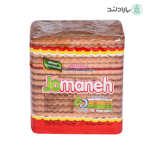بیسکویت جو سبوسدار خوشه جمانه حاوی آرد جو و شهد توت – 200 گرم — تصویر ۷