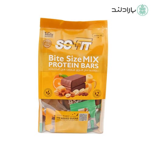 بسته ترکیبی پروتئین بار سوفیت مینی میکس 4 طعم ۱۸۰ گرمی