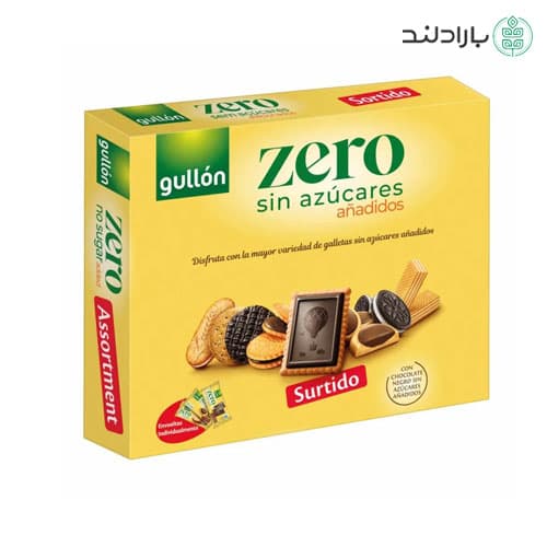 پک بیسکویت مخلوط بدون شکر گولون – 319 گرم